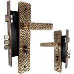 Cerradura Ashico Utopia Manija Manija Laton Antiguo