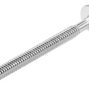 Tornillo Conector Union Niquelado Muebles 7cm X 1/4 por Pieza